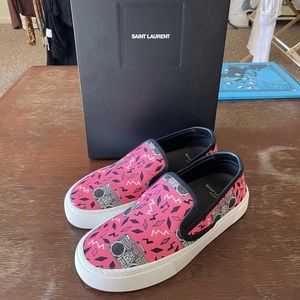 [SOLD] Saint Laurent pink sneakers